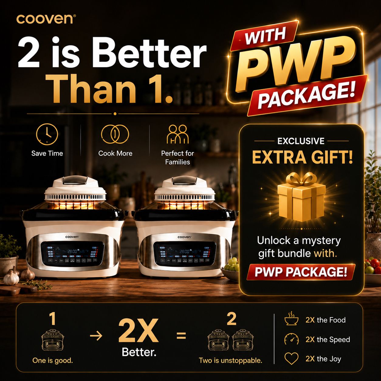 2 is Better Than 1 + PWP303