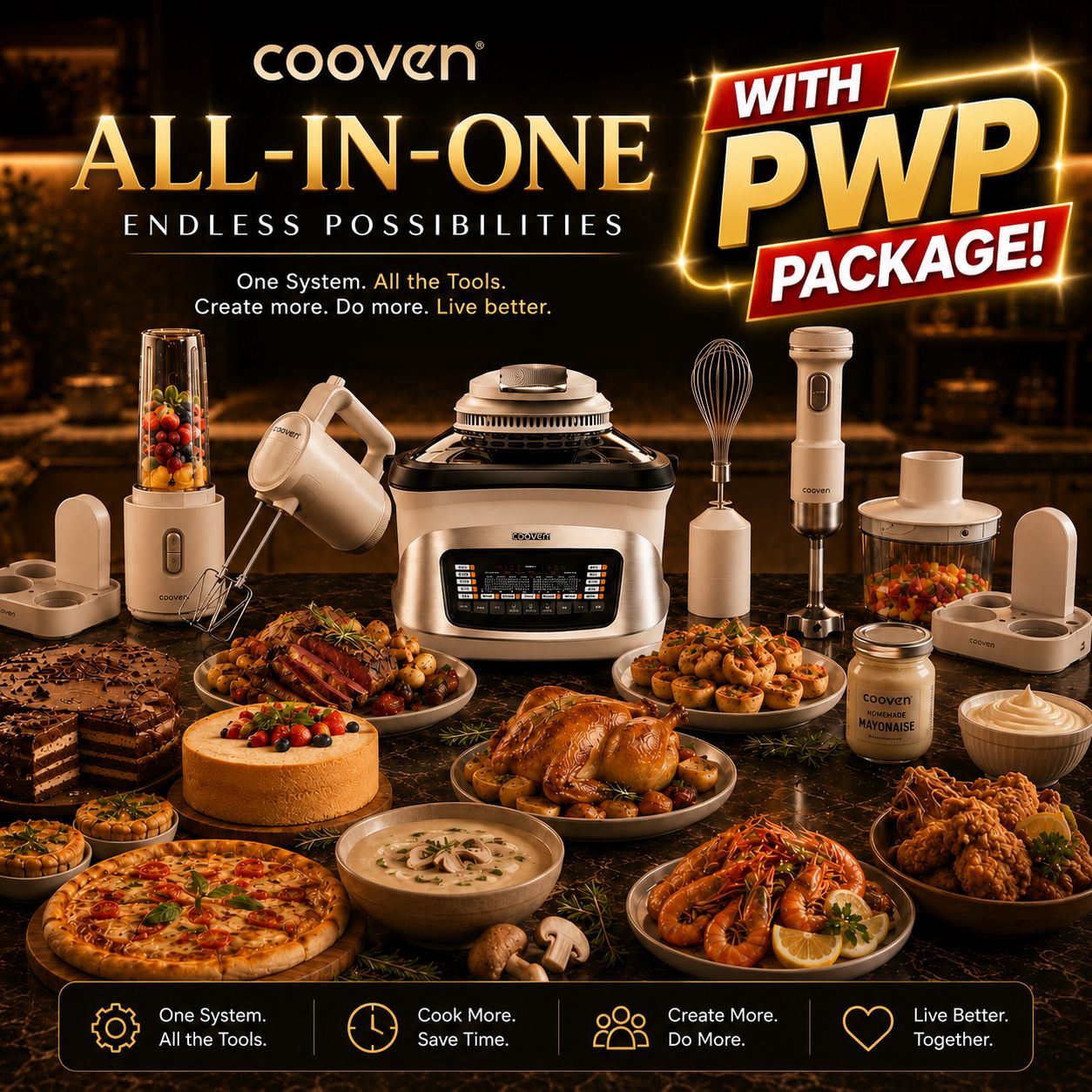FoodEngine Bundle + Cordless Set With PWP 199