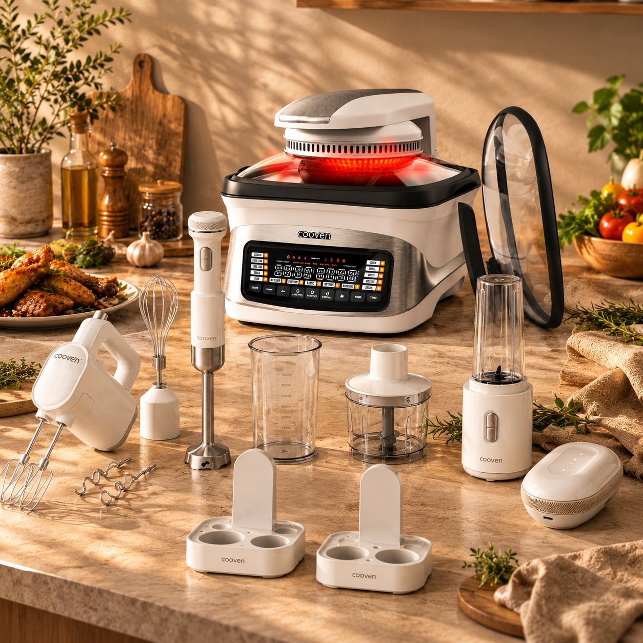 Food Engine Bundle + PWP988 Cordless Set with 2 Batteries only